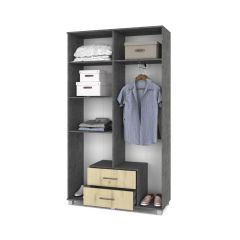 КАРИНА Шкаф 4-х дверный К43 в Когалыме - kogalym.mebel24.online | фото 8
