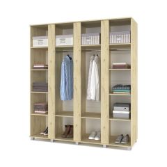 ПАНДОРА Шкаф 4-х дверный П42 в Когалыме - kogalym.mebel24.online | фото 6