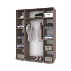 ВИОРА Шкаф 4-х дверный В40 в Когалыме - kogalym.mebel24.online | фото 8