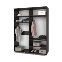 ВИОРА Шкаф 4-х дверный В41 в Когалыме - kogalym.mebel24.online | фото 4