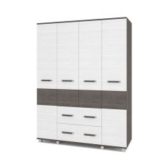 ВИОРА Шкаф 4-х дверный В43 в Когалыме - kogalym.mebel24.online | фото