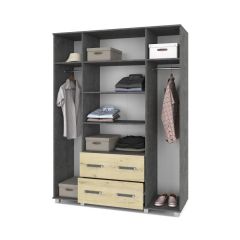 ВИОРА Шкаф 4-х дверный В43 в Когалыме - kogalym.mebel24.online | фото 6