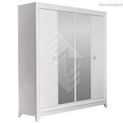Шкаф для одежды Сабрина (ММ-302-01/04) с зеркалами в Когалыме - kogalym.mebel24.online | фото 1