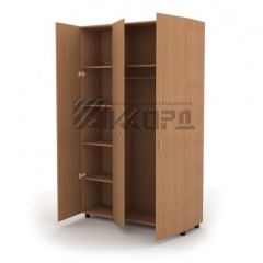 Шкаф комбинированный для одежды ШГ 84.3 (1200*620*1800) в Когалыме - kogalym.mebel24.online | фото 1