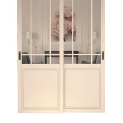 Шкаф-купе 1500 серии NEW CLASSIC K4+K4+B2+PL4 (2 ящика+F обр. штанга) профиль «Капучино» в Когалыме - kogalym.mebel24.online | фото 15