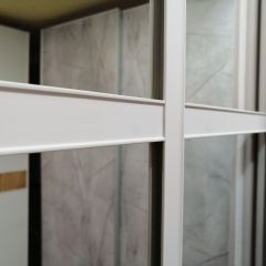 Шкаф-купе 1500 серии NEW CLASSIC K4+K4+B2+PL4 (2 ящика+F обр. штанга) профиль «Капучино» в Когалыме - kogalym.mebel24.online | фото 6
