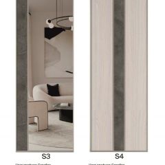 Шкаф-купе 1950 серии SILVER S6+S1+S6Z B22+PL1 (по 2 ящика лев/прав+1 штанга) профиль «Серебро» в Когалыме - kogalym.mebel24.online | фото 11