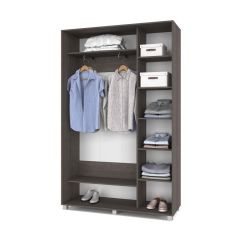 РОЛАНД Шкаф-купе Анкор темный (450*1400) Р441 в Когалыме - kogalym.mebel24.online | фото 3