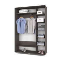РОЛАНД Шкаф-купе Анкор темный (450*1500) Р451 в Когалыме - kogalym.mebel24.online | фото 2