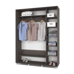 РОЛАНД Шкаф-купе Анкор темный (450*1700) Р471 в Когалыме - kogalym.mebel24.online | фото 3