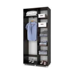 РОЛАНД Шкаф-купе с зеркалом Венге (450*1000) Р402 в Когалыме - kogalym.mebel24.online | фото 3