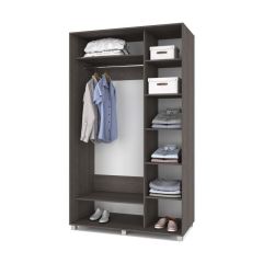 РОЛАНД Шкаф-купе зеркалом Анкор темный (600*1500) Р652 в Когалыме - kogalym.mebel24.online | фото 2