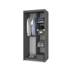 ТОМАС Шкаф-купе Камень темный - Ирландский дуб Т21 в Когалыме - kogalym.mebel24.online | фото 2