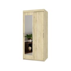 ТОМАС Шкаф-купе с зеркалом Ирландский дуб Т22 в Когалыме - kogalym.mebel24.online | фото