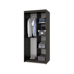 ТОМАС Шкаф-купе с зеркалом Венге/Млечный дуб Т22 в Когалыме - kogalym.mebel24.online | фото 2