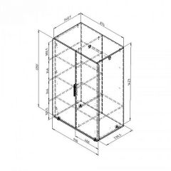 Шкаф Дельта Лофт-13.01 Дуб Ирладндский в Когалыме - kogalym.mebel24.online | фото 3