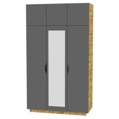 Шкаф с зеркалом "Аврора (H21_M)" в Когалыме - kogalym.mebel24.online | фото 19