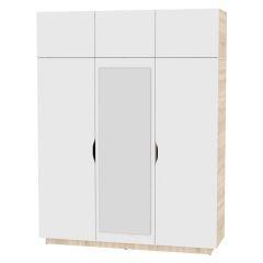 Шкаф с зеркалом "Аврора (H29_M)" в Когалыме - kogalym.mebel24.online | фото 3