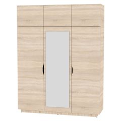 Шкаф с зеркалом "Аврора (H29_M)" в Когалыме - kogalym.mebel24.online | фото 5