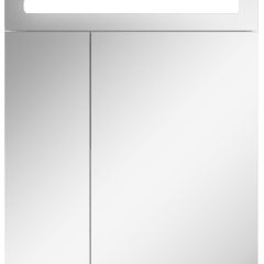 Шкаф-зеркало Аврора 60 с подсветкой LED Домино (DV8005HZ) в Когалыме - kogalym.mebel24.online | фото 4