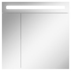 Шкаф-зеркало Аврора 70 с подсветкой LED Домино (DV8007HZ) в Когалыме - kogalym.mebel24.online | фото 4