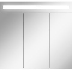 Шкаф-зеркало Аврора 80 с подсветкой LED Домино (DV8009HZ) в Когалыме - kogalym.mebel24.online | фото 4