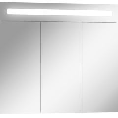 Шкаф-зеркало Аврора 80 с подсветкой LED Домино (DV8009HZ) в Когалыме - kogalym.mebel24.online | фото 1