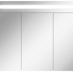 Шкаф-зеркало Аврора 85 с подсветкой LED Домино (DV8010HZ) в Когалыме - kogalym.mebel24.online | фото 4
