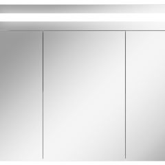Шкаф-зеркало Аврора 90 с подсветкой LED Домино (DV8011HZ) в Когалыме - kogalym.mebel24.online | фото 4