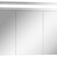 Шкаф-зеркало Аврора 90 с подсветкой LED Домино (DV8011HZ) в Когалыме - kogalym.mebel24.online | фото