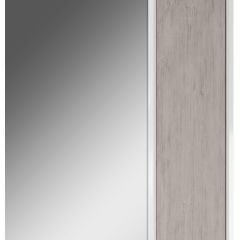 Шкаф-зеркало Uno 60 Дуб серый левый/правый Домино (DU1503HZ) в Когалыме - kogalym.mebel24.online | фото 5