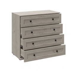 Спальня София СК-20 Комод (Дуб крафт белый) в Когалыме - kogalym.mebel24.online | фото 2