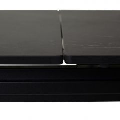 Стол CORNER 120 MATT BLACK MARBLE SOLID CERAMIC / BLACK, ®DISAUR в Когалыме - kogalym.mebel24.online | фото 4