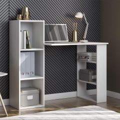 Стол компьютерный СТК 1 (Белый) в Когалыме - kogalym.mebel24.online | фото