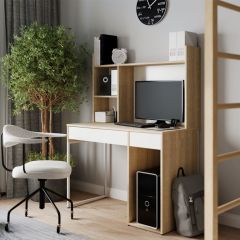 Стол письменный с надстройкой НКМ Эдем-1 в Когалыме - kogalym.mebel24.online | фото 4