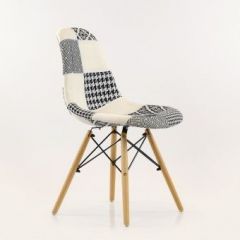 Стул Barneo N-12 Patchwork черно-белый в Когалыме - kogalym.mebel24.online | фото 2