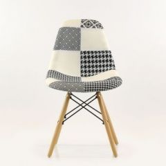 Стул Barneo N-12 Patchwork черно-белый в Когалыме - kogalym.mebel24.online | фото 4