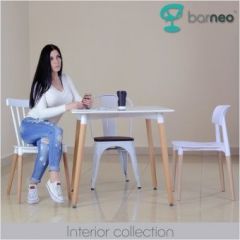 Стул Barneo N-220 интерьерный кухонный белый в Когалыме - kogalym.mebel24.online | фото 2