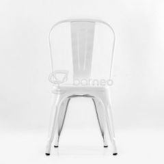 Стул Barneo N-240 Tolix (RAL9003 Белый) в Когалыме - kogalym.mebel24.online | фото 2