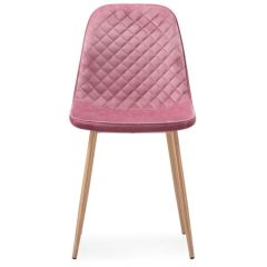 Стул на металлокаркасе Capri pink / wood в Когалыме - kogalym.mebel24.online | фото 2