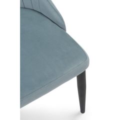 Стул на металлокаркасе Kora light blue / black в Когалыме - kogalym.mebel24.online | фото 7