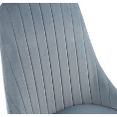 Стул на металлокаркасе Kora light blue / black в Когалыме - kogalym.mebel24.online | фото 8