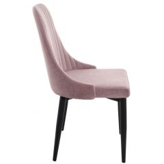 Стул на металлокаркасе Kora light purple / black в Когалыме - kogalym.mebel24.online | фото 2