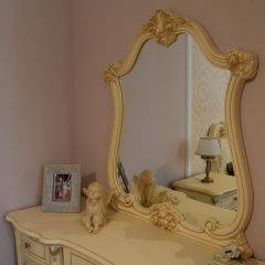 Туалетный стол + Зеркало Мона Лиза (крем) в Когалыме - kogalym.mebel24.online | фото 7