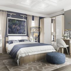 СОФИ СТБ400.1 Тумба прикроватная с 2-мя ящиками в Когалыме - kogalym.mebel24.online | фото 3