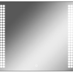 Зеркало Cosmo 90 black с подсветкой Sansa (SC1051Z) в Когалыме - kogalym.mebel24.online | фото