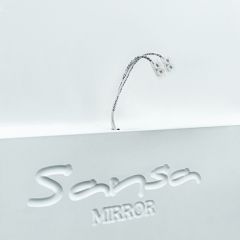 Зеркало Gia 75 white с подсветкой Sansa (SGa1044Z) в Когалыме - kogalym.mebel24.online | фото 5