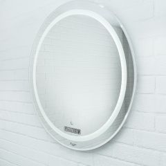 Зеркало Gia 75 white с подсветкой Sansa (SGa1044Z) в Когалыме - kogalym.mebel24.online | фото 2