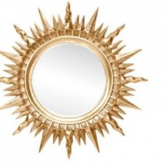 Зеркало круглое золото (1810(1) в Когалыме - kogalym.mebel24.online | фото