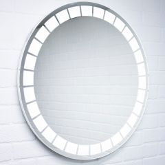 Зеркало Маскат 700х700 с подсветкой Домино (GL7057Z) в Когалыме - kogalym.mebel24.online | фото 3